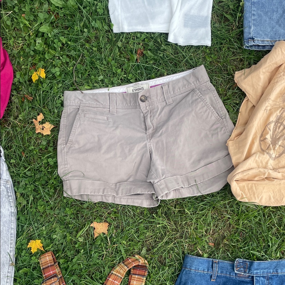 St. John's Bay Women's Tan Cargo Shorts